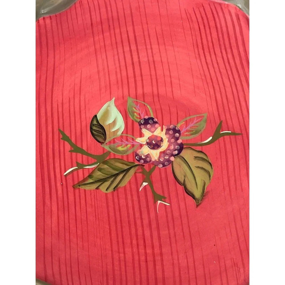 Set 6 Tracy Porter Octavia Hill Collection Floral Country Rustic Lunch Plates 8" - Picture 8 of 12